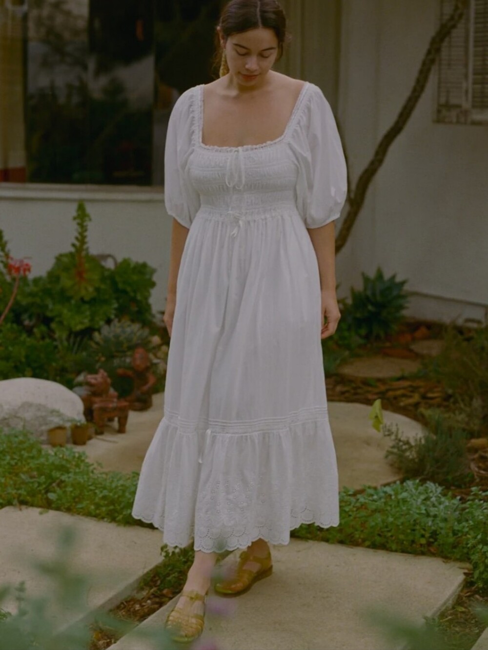 Christy Dawn The Ricarda Dress In Alabaster - Picture 8 of 16
